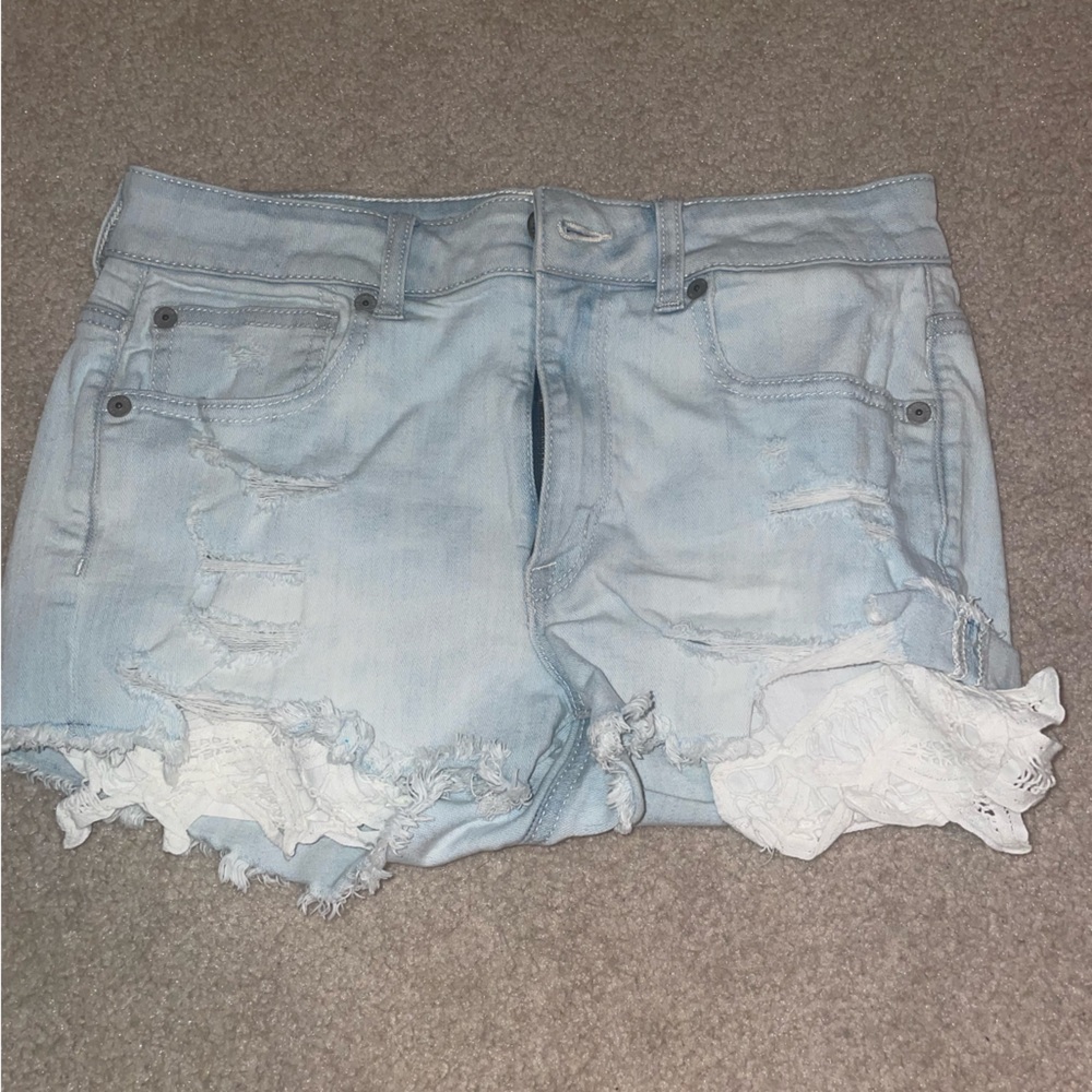 AE denim shorts, US6